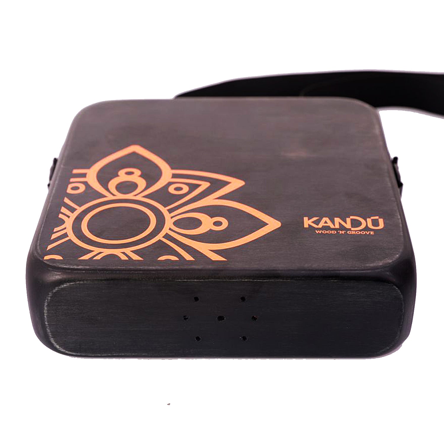 The Kandu Mashbox - is the first-ever wearable drum shaker,small Cajon designed to meet the needs of every percussionist (Black)