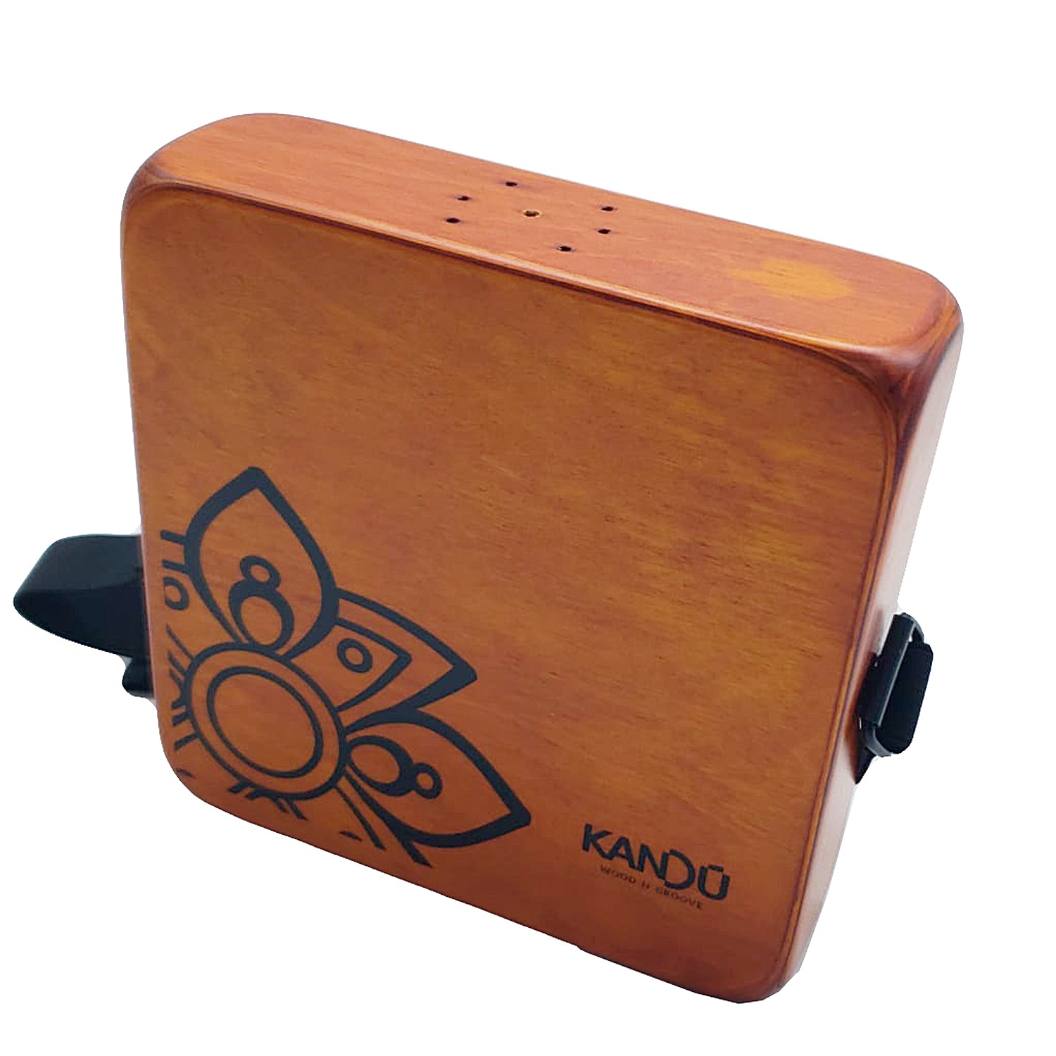 Kandu Mashbox – The First Wearable Drum Shaker & Mini Cajon - Nut brown